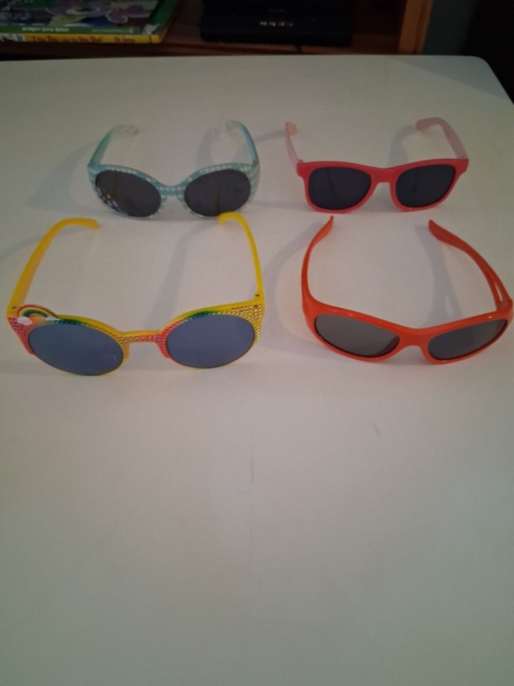 Toddler Small Child Sun Glasses Lot of 4